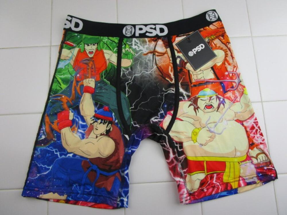 PSD South Park Fight Cartman Kenny Men's Medium Underwear Boxer Briefs